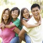 Smiling Family